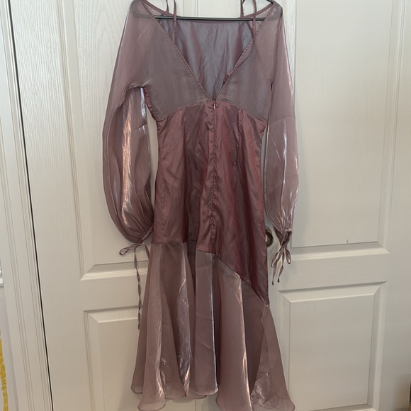 Sincethen| vocation style shinny dress (size:XS) - Picture 4 of 13